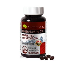 MAPLETREE 輔酶Q10膠囊, 60顆, 1罐