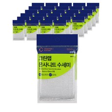 크린랩 은사니트 수세미 소, 30개