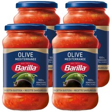 Barilla 百味來 橄欖義大利麵醬, 400g, 4個