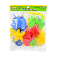 Donerland 沙灘玩具模型, 戶外室內皆適宜, 包含6個主題模具, 1包