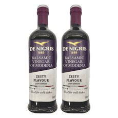 DE NIGRIS 德尼格斯 摩德納巴薩米克醋 清爽風味, 500ml, 2瓶