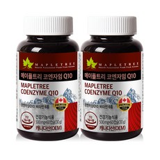 MAPLETREE 輔酶Q10膠囊, 60顆, 2罐