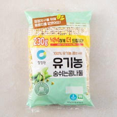 청정원 유기농 숨쉬는 콩나물, 460g, 1개