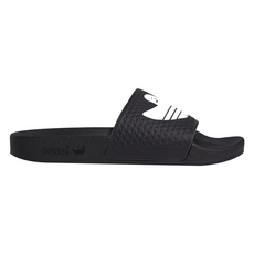 adidas 愛迪達 男女款 SHMOOFOIL SLIDE 運動拖鞋 FY6849, 黑色 + 白色, 29.5cm