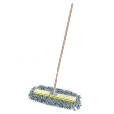 World Clean 彩色紗線大拖把 60cm + 木柄, 1套, 隨機出貨(紗線帶)