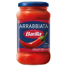 Barilla 百味來 香辣番茄義大利麵醬, 400g, 1個