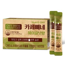 Nutri D-DAY 藤黃果黑咖啡 榛果風味 30條入, 99g, 1盒