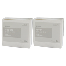 DaynDay 抽取式抹布, 30個, 2個