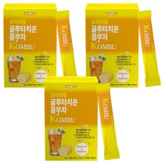 닥터스원 프리미엄 글루타치온 콤부차 레몬맛, 6g, 30개입, 3개