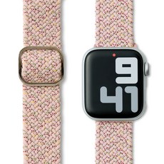 누아트 애플워치 호환 나일론 솔로루프 스트랩, 체리블라썸, 1개