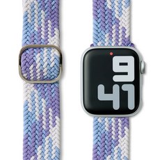 누아트 애플워치 호환 나일론 솔로루프 스트랩, 솜사탕, 1개