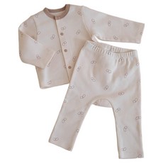 PEEKABOO 兒童用 Peek-a-boo 開襟上下衣套裝