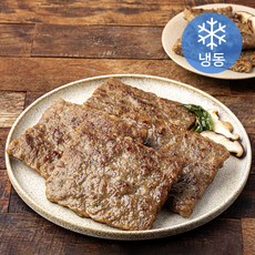 바른웰 영양가득 신 납작 그릴 스테이크 (냉동), 1kg, 1개