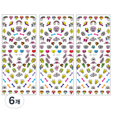 Eko美甲貼紙, 病態藝術, 6個