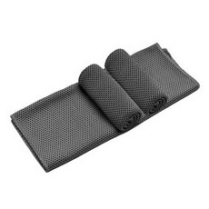 이그나스 쿨링 냉감 타월 30x100, 06 딥그레이, 3개