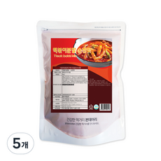 떡볶이분말 순한맛, 1kg, 5개