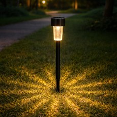 루아즈 LED 센서 야외 정원등 태양광조명, 웜화이트