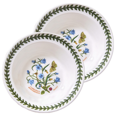 PORTmeIRION 波特玫琳恩 Botanic Garden燕麥碗 D型, 隨機出貨, 2個