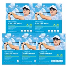 MADFORCOS UV Protect UV Protection Moisturizing Care Cooling Hydrogel 戶外運動高爾夫貼片男士 5p, 單色