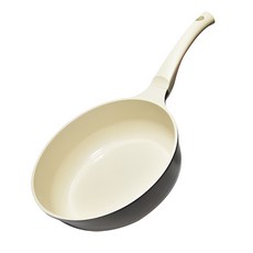 ditto 電磁爐適用多功能平底炒鍋 金屬棕色, 1個, 24cm