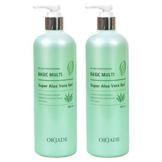 오르자드 슈퍼 알로에 베라 젤, 500ml, 2개
