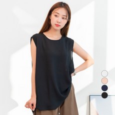 CARET 女款無袖雪紡衫