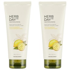 THE FACE SHOP 菲詩小舖 Herb Day365檸檬清爽洗面乳, 170ml, 2條