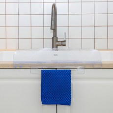 comet 抹布架兩用廚房水槽擋水板, 單一顏色, 1個