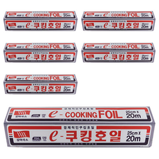 삼아삭스호일 e 쿠킹호일, 20m, 6개