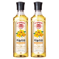 해표 카놀라유, 500ml, 2개
