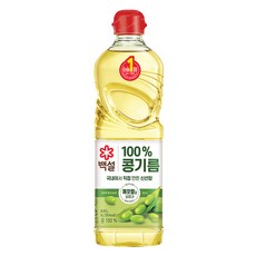 백설 콩기름, 500ml, 1개