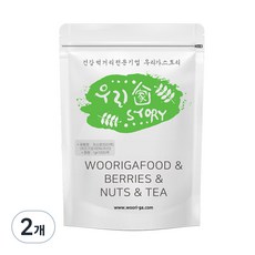 우리가스토리 국산 자소엽차 티백, 2개, 120개입