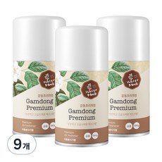 데일드 감동 프리미엄 자동분사기 향캔, 180g, 9개, 화이트머스크