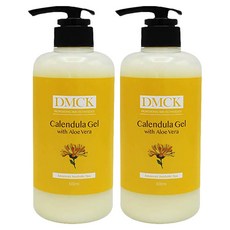DMCK 카렌듈라 겔 위드 알로에 베라 올인원, 500ml, 2개
