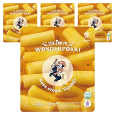 Daeyujaem 即食玫瑰辣炒年糕, 240g, 4包