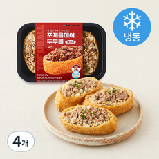 포케올데이 불고기 두부볼 3개입 (냉동), 195g, 4개