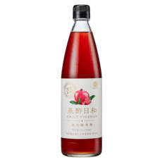 KONG YEN 工研 果酢日和 紅石榴果酢, 590ml, 1瓶