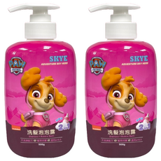 nickelodeon 汪汪隊立大功 兒童洗髮沐浴泡泡露 500g, 2瓶