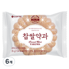 LOTTE 樂天 Kirin糯米藥果, 35g, 6包