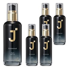 제이숲 프로페셔널 아르간 헤어 오일, 100ml, 5개