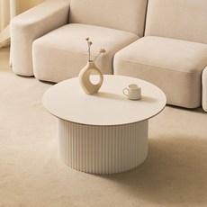 코지 포세린 세라믹 템바보드 좌식 테이블 상판 800 + 하부 600 방문설치, 상판(마블), 하부(화이트)