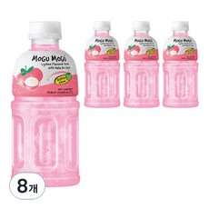 MOGU MOGU 荔枝椰果汁, 8個, 320ml
