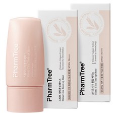 PharmTree Stimo積雪草提亮飾底乳 37ml, 粉米色, 2瓶