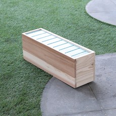 JOART 木柵欄花盆 橫式 含內襯, 混合色