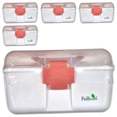 Fullicon 護立康 雙層家庭保健醫藥箱 FB003 (尺寸: 25.1 x 19 x 15.2 cm, 材質: PP、PS), 5個