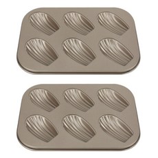 QCL 瑪德蓮烤盤 6格用, 2個