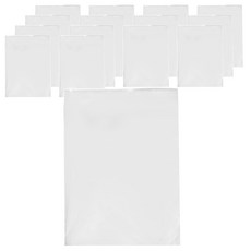 旅行收納袋 磨砂夾鏈袋 EVA材質 小氣孔設計, 30 x 40cm, 15個裝, 1組