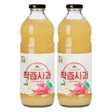 맑은농장 착즙 사과, 1L, 2개