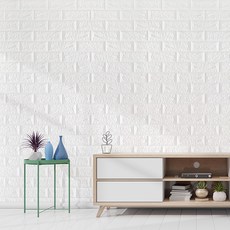 폼드림하우스 접착식 폼블럭 10m, 모던화이트