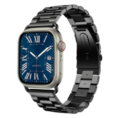 w9999 Apple Watch 金屬錶帶, 黑色